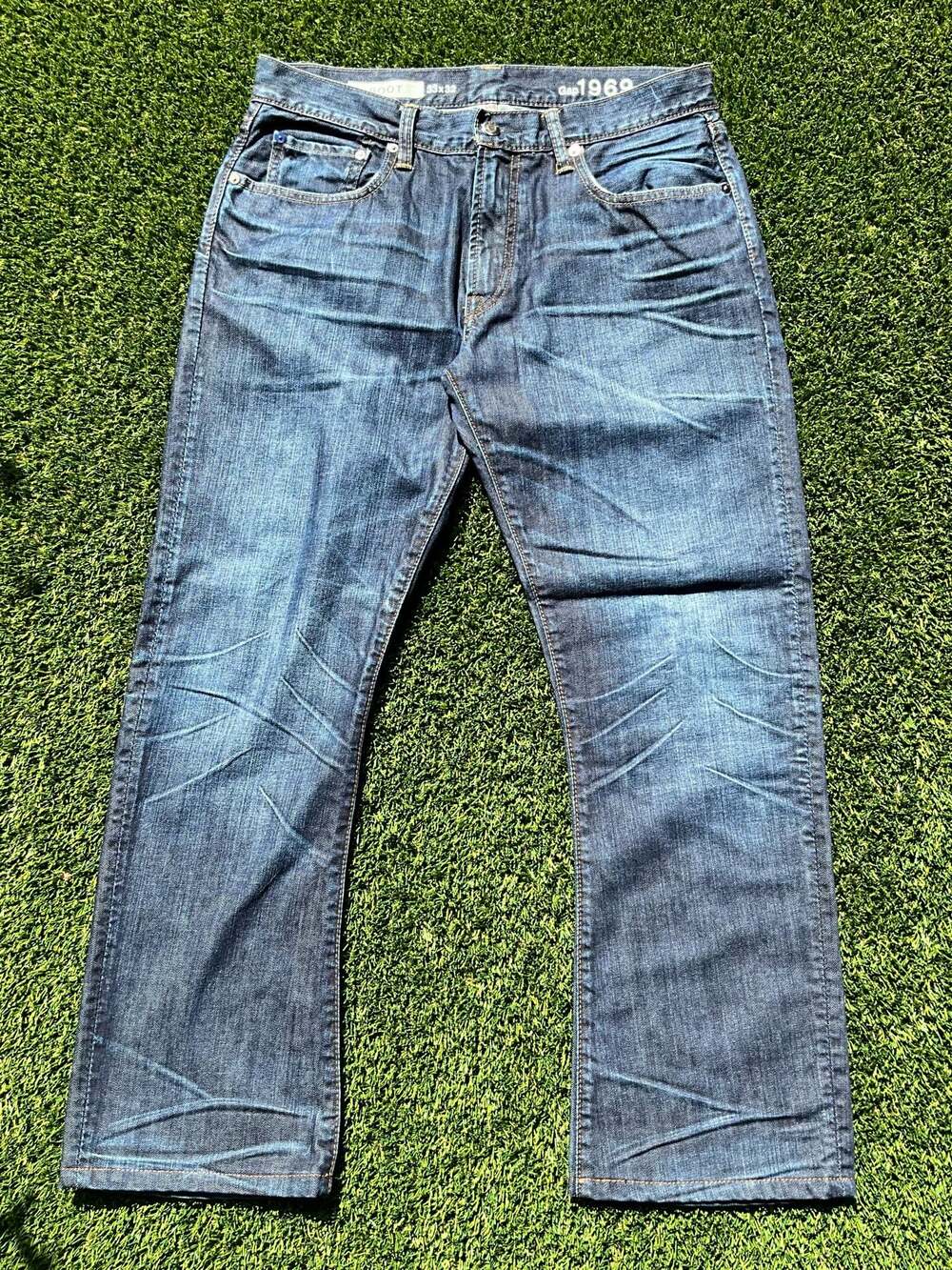 Gap 1969 Men's Bootcut Denim Jeans Size 33x32